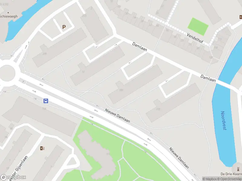 Ambulance met grote spoed naar de Damlaan in Schiedam