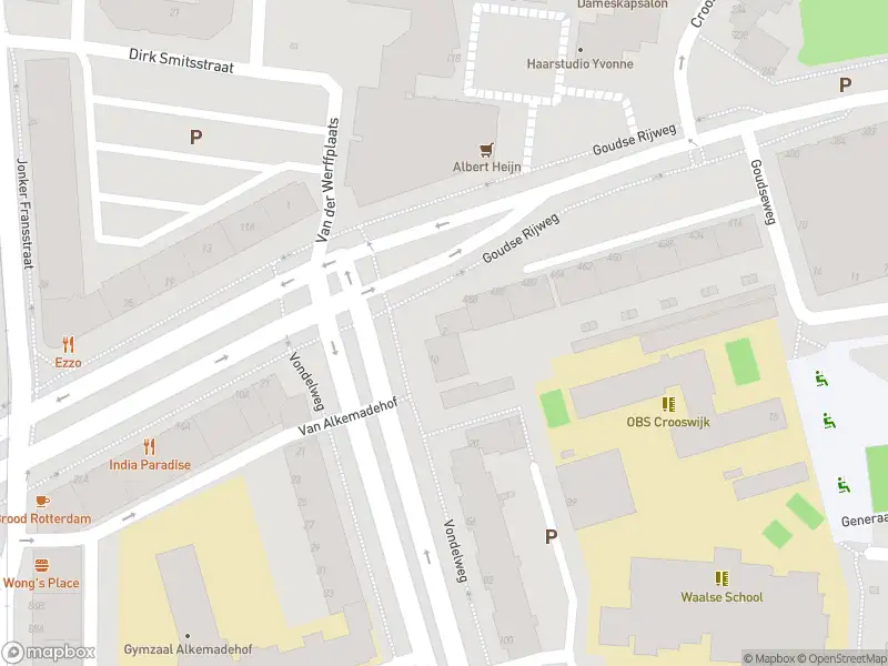 Besteld ambulance vervoer naar de Vondelweg in Rotterdam