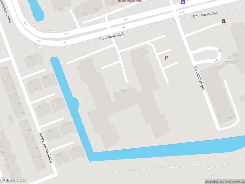 Ambulance met gepaste spoed naar de Churchillsingel in Vlaardingen