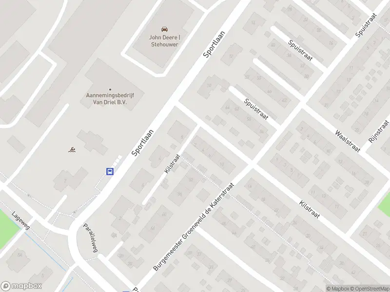 Ambulance met gepaste spoed naar de Kilstraat in Maasdam