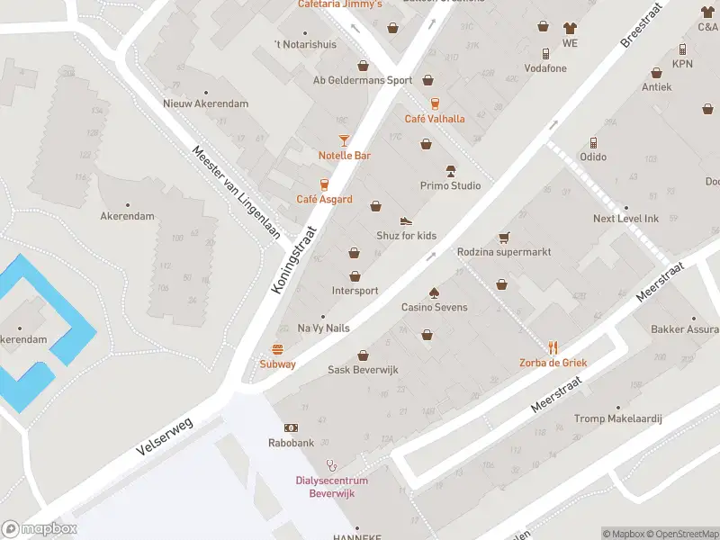 112 melding Overlastmelding Breestraat in Beverwijk gesloten