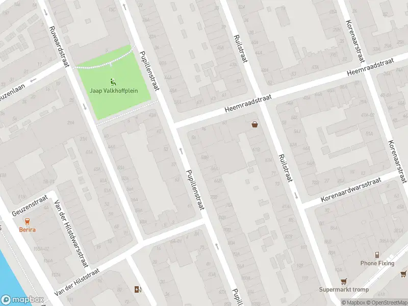 Ambulance met grote spoed naar de Pupillenstraat in Rotterdam