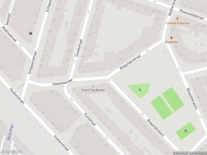 Ambulance met grote spoed naar de Haspelsstraat in Rotterdam