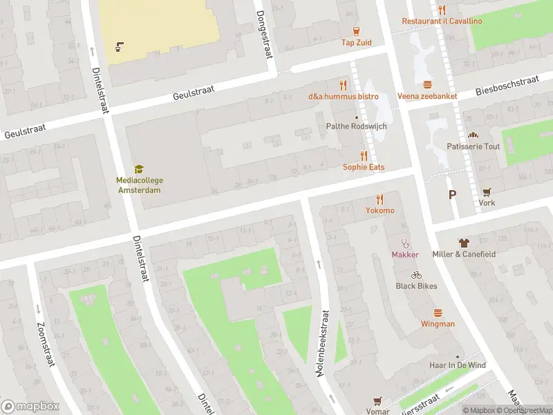 Brandweer met grote spoed naar de Diezestraat in Amsterdam vanwege gebouwbrand