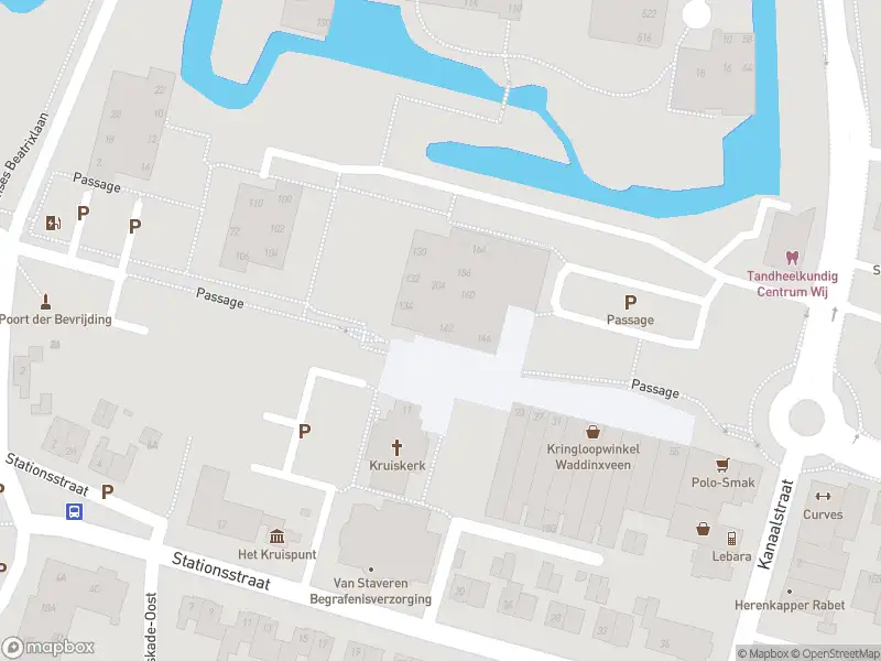 112 melding Overlastmelding Passage in Waddinxveen gesloten