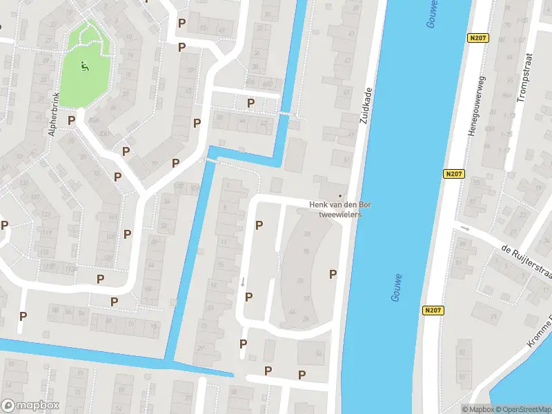 Overlastmelding Zuidkadering in Waddinxveen