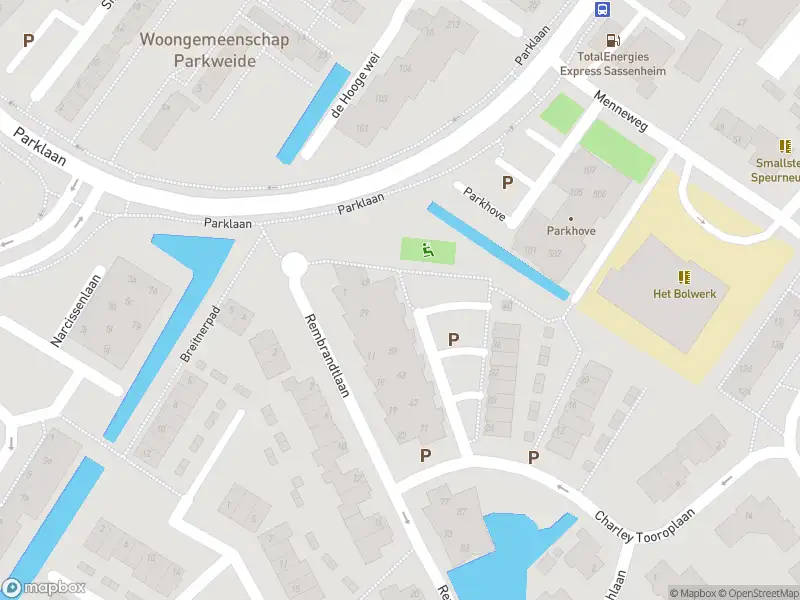 Overlastmelding met urgentie Parklaan in Sassenheim