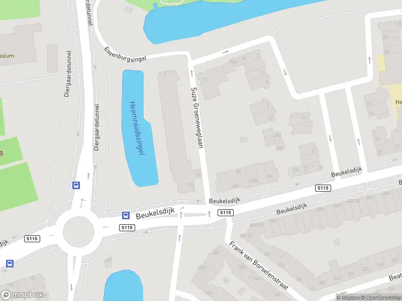 112 melding Besteld ambulance vervoer naar de Suze Groeneweglaan in Rotterdam