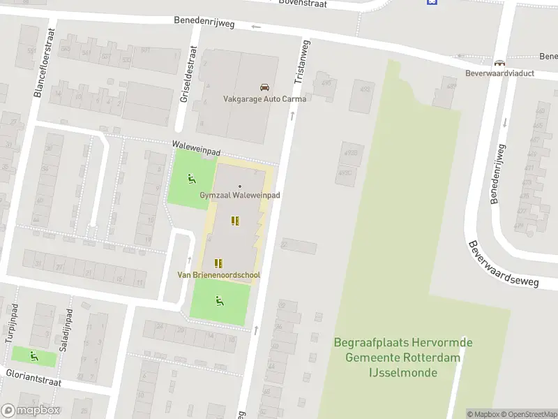 Besteld ambulance vervoer naar de Tristanweg in Rotterdam