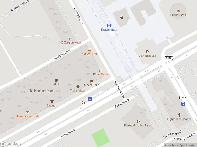 Politie met grote spoed naar de Kruitbergstraat in Amsterdam vanwege steekincident