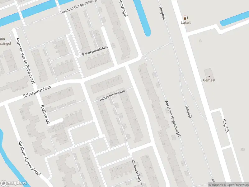 112 melding Overlastmelding Abraham Kuypersingel in Zwijndrecht gesloten