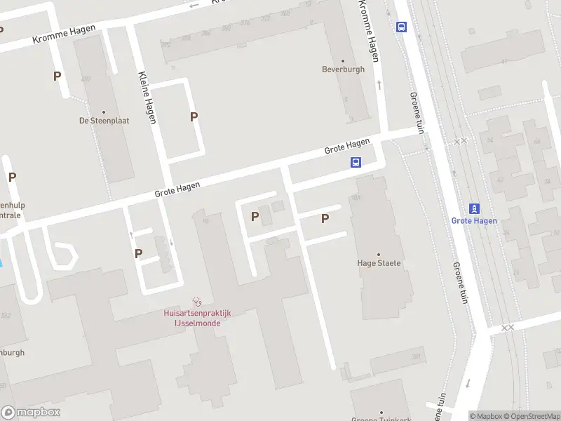 Ambulance met grote spoed naar de Grote Hagen in Rotterdam