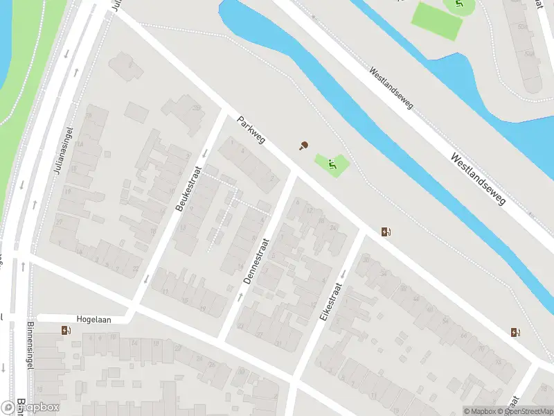 Ambulance met gepaste spoed naar de Dennestraat in Vlaardingen