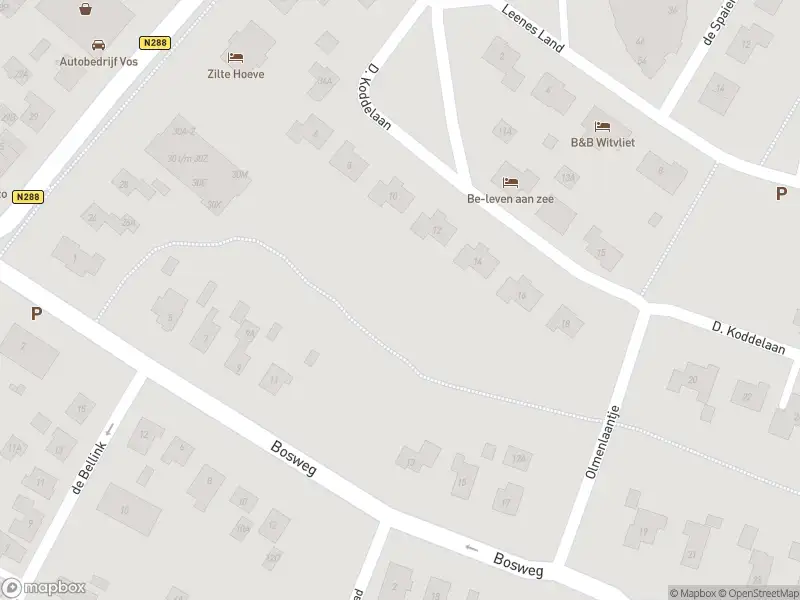 Brandweer met gepaste spoed naar de Duinweg in Zoutelande