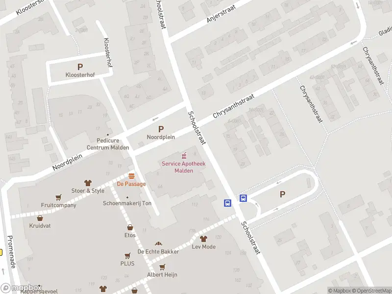 Brandweer met gepaste spoed naar de Schoolstraat in Malden vanwege een liftopsluiting