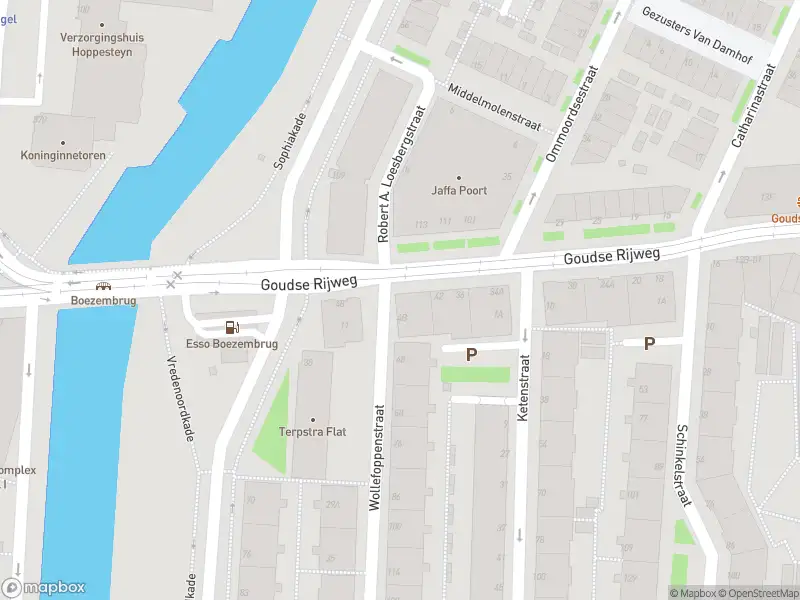 112 melding Ambulance met grote spoed naar de Goudse Rijweg in Rotterdam