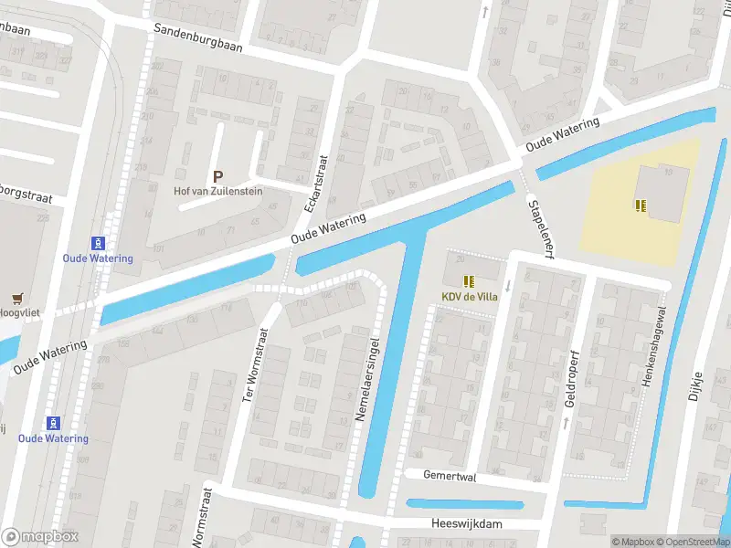 112 melding Ambulance met gepaste spoed naar de Oude Watering in Rotterdam