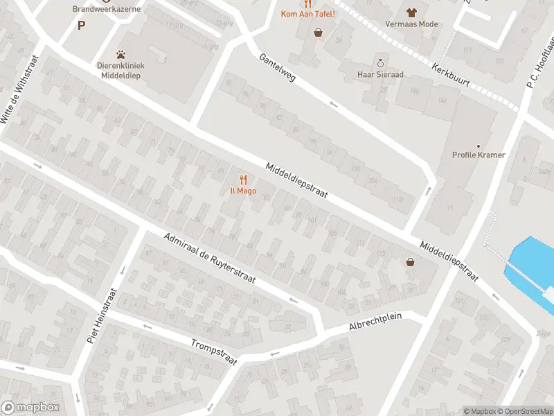 Ambulance met gepaste spoed naar de Middeldiepstraat in Sliedrecht