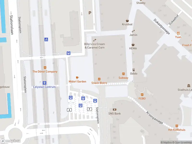 Overlastmelding Stationsplein in Lelystad (Visarenddreef) gesloten