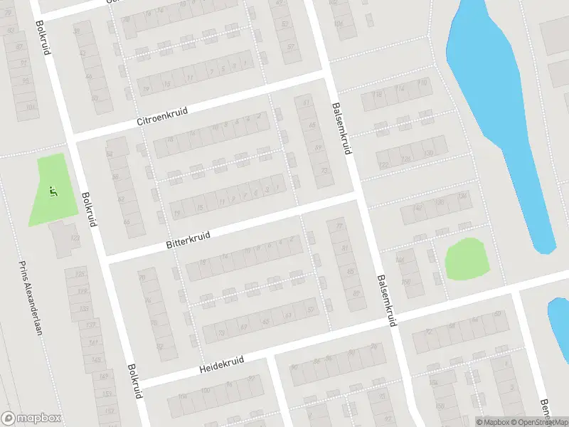 Ambulance met grote spoed naar de Bitterkruid in Rotterdam