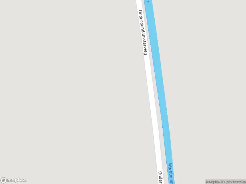 Politie met grote spoed naar de Onderdendamsterweg in Warffum vanwege voertuigen te water