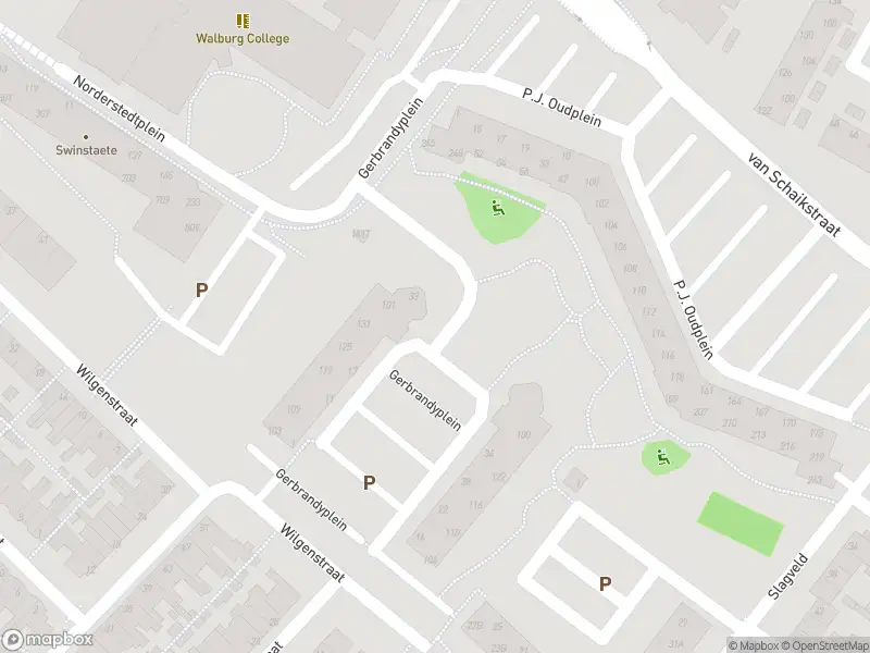 Brandweer met gepaste spoed naar de Gerbrandyplein in Zwijndrecht