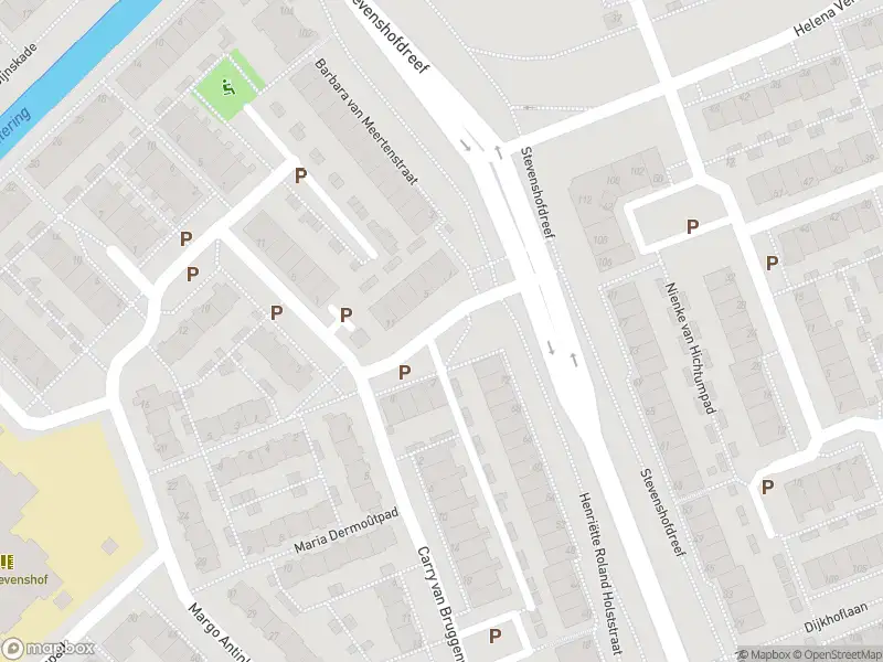 Ambulance met grote spoed naar de Belle van Zuylenstraat in Leiden