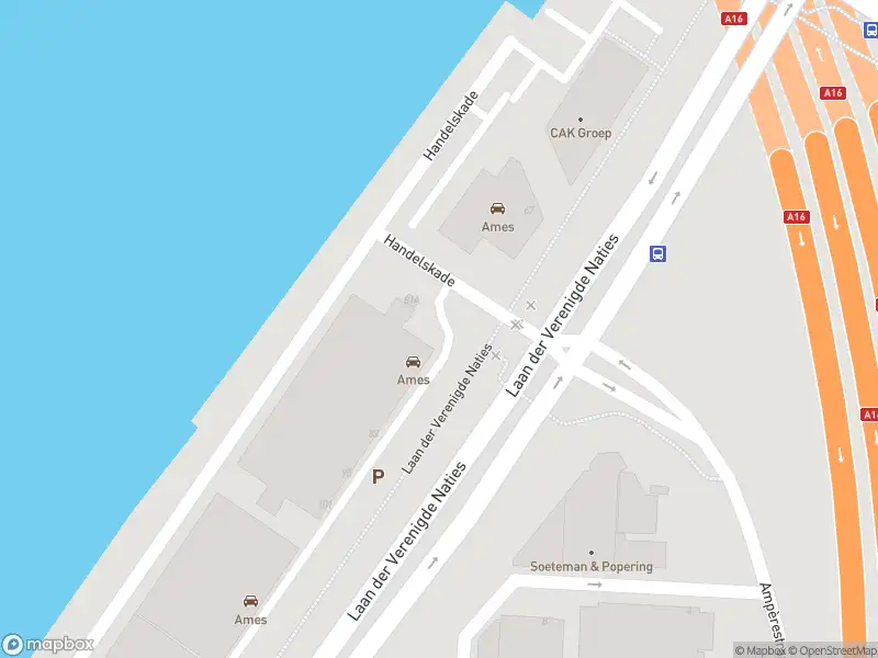 Ambulance met gepaste spoed naar de Laan der Verenigde Naties in Dordrecht