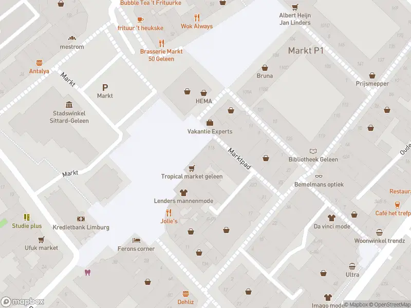 Overlastmelding Markt in Geleen
