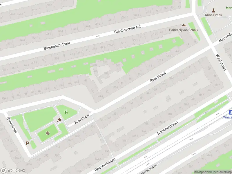 Brandweer met gepaste spoed naar de Roerstraat in Amsterdam vanwege afhijsen patient