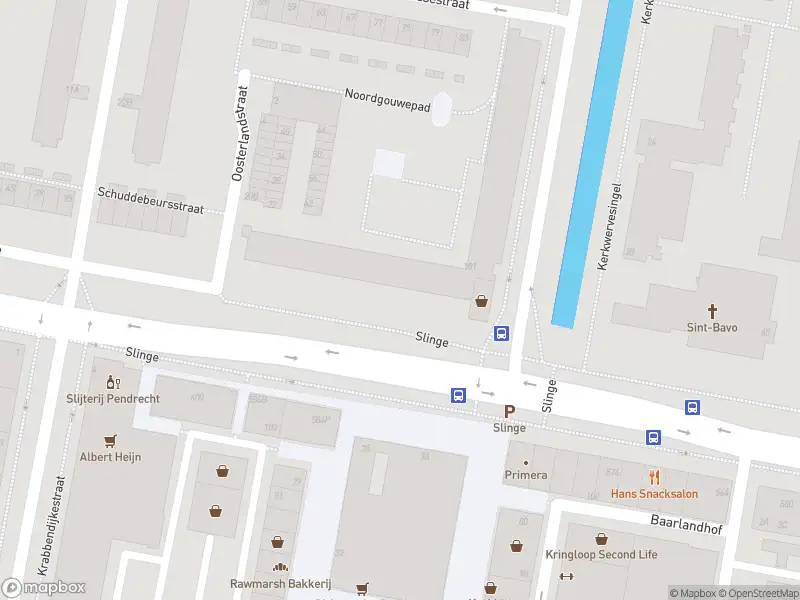 Ambulance met gepaste spoed naar de Slinge in Rotterdam