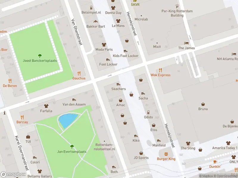 112 melding Ambulance met grote spoed naar de Lijnbaan in Rotterdam