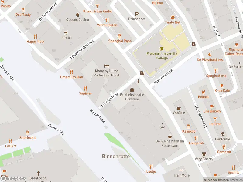 Brandweer met gepaste spoed naar de Librijesteeg in Rotterdam vanwege een liftopsluiting