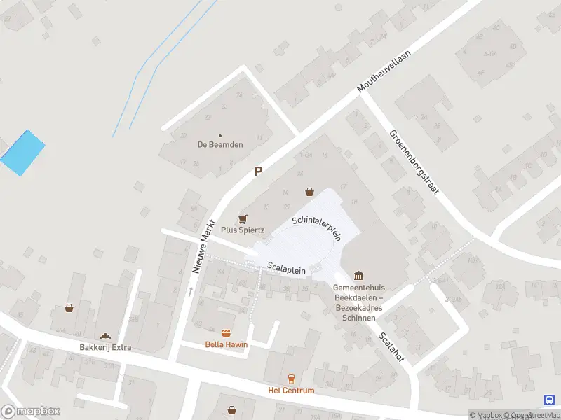 Politie naar de Scalaplein in Schinnen vanwege aanrijding met letsel