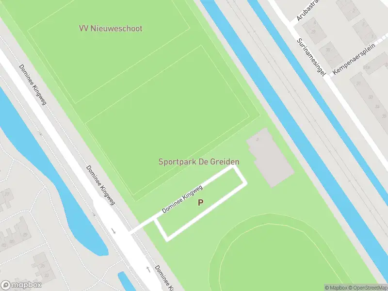 Politie met grote spoed naar de Ds Kingweg in Heerenveen vanwege personen te water