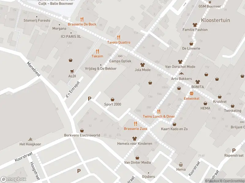 Brandweer met grote spoed naar de d'n Entrepot in Boxmeer vanwege middelgrote brand