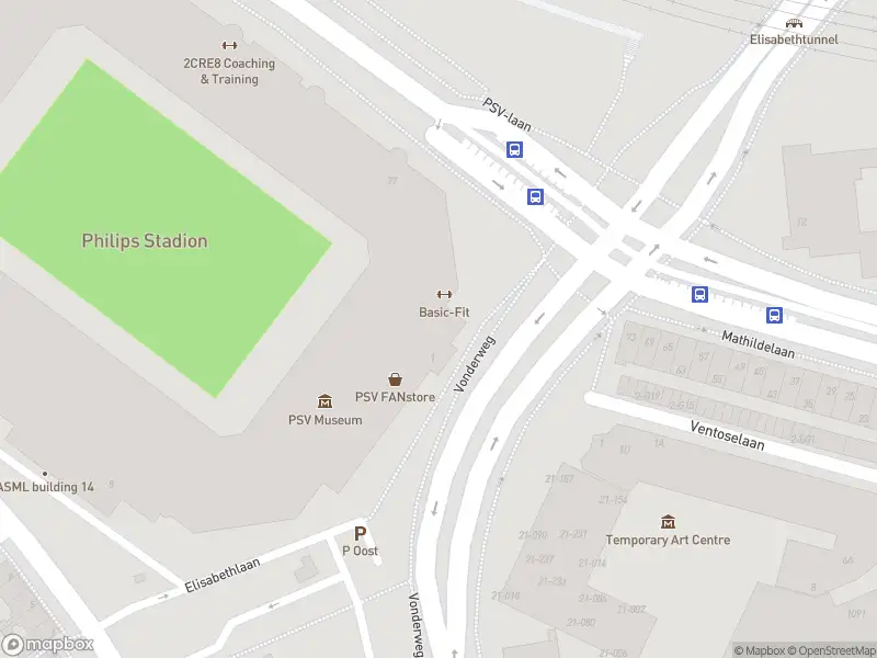 Politie naar de Stadionplein in Eindhoven vanwege ongeval met letsel