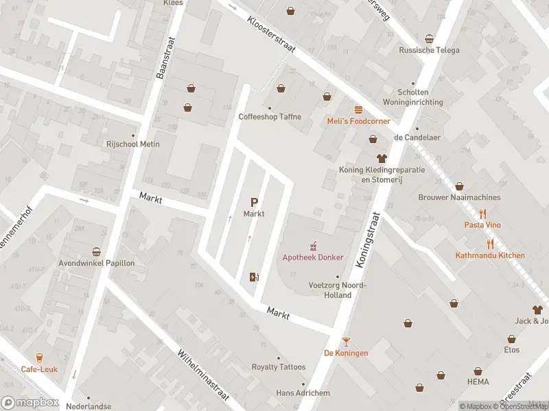 Overlastmelding Markt in Beverwijk