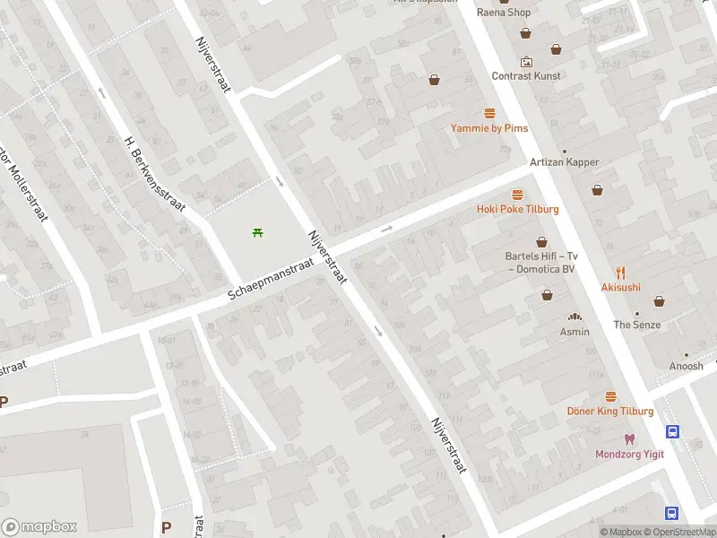 112 melding Overlastmelding Nijverstraat in Tilburg