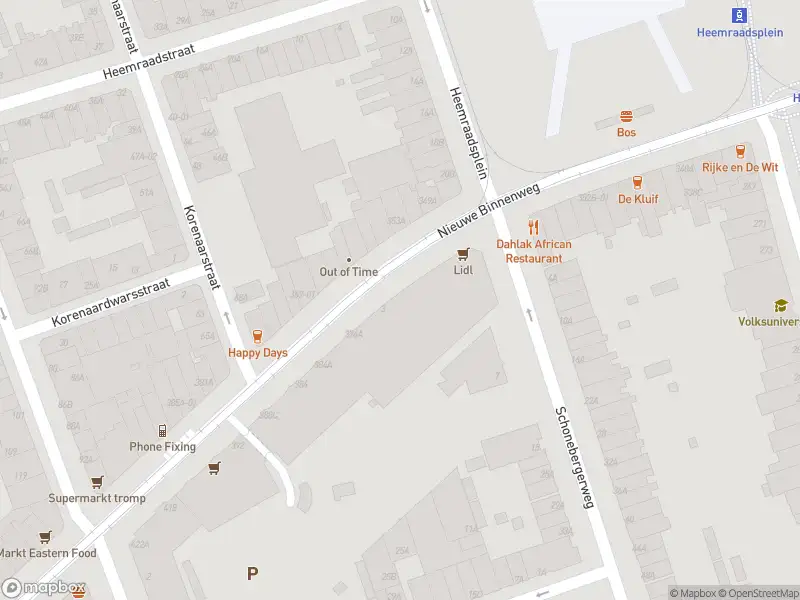 Ambulance met grote spoed naar de Nieuwe Binnenweg in Rotterdam