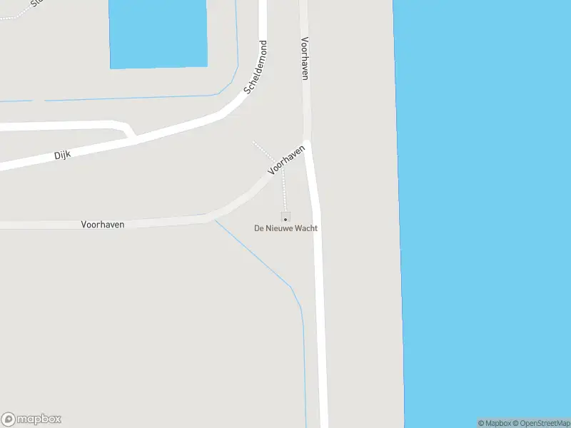 Brandweer met gepaste spoed naar de Voorhaven in Hansweert vanwege een buitenbrand