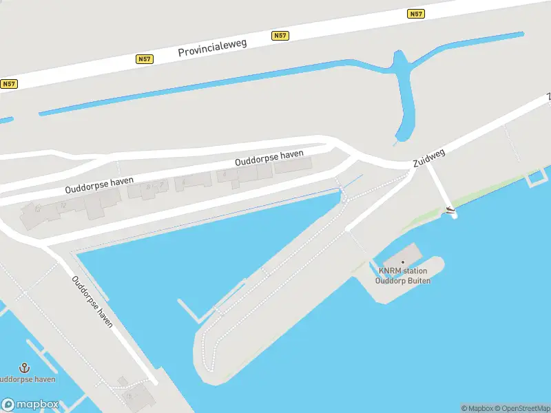 Ambulance met gepaste spoed naar de Ouddorpse haven in Ouddorp