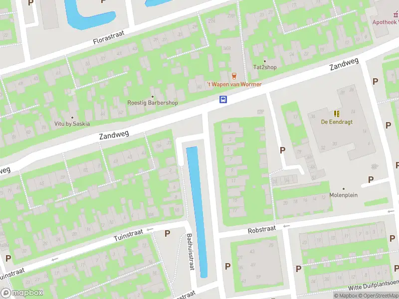 Brandweer met gepaste spoed naar de Badhuisstraat in Wormer vanwege stormschade