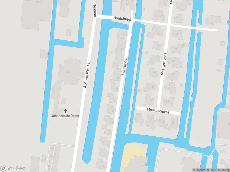 Ambulance met grote spoed naar de Houtsingel in Boskoop