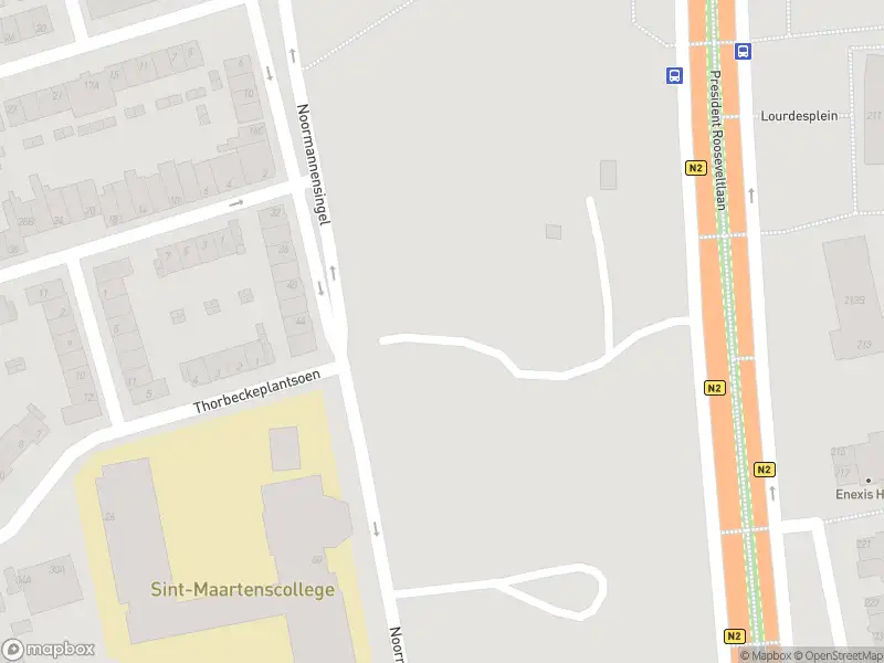 Brandweer met gepaste spoed naar de Noormannensingel in Maastricht