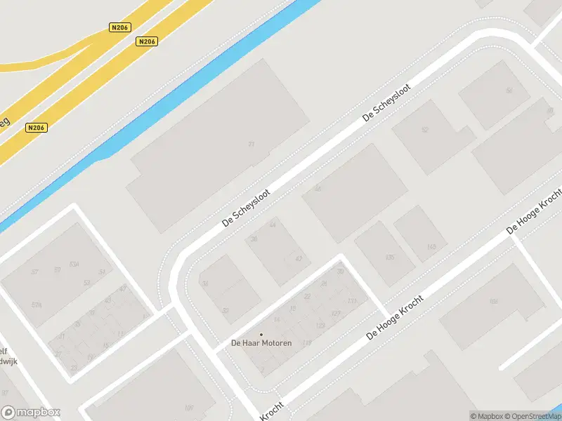 Brandweer met gepaste spoed naar de De Scheysloot in Noordwijk