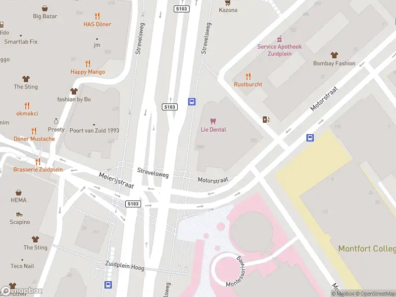 112 melding Ambulance met grote spoed naar de Strevelsweg in Rotterdam