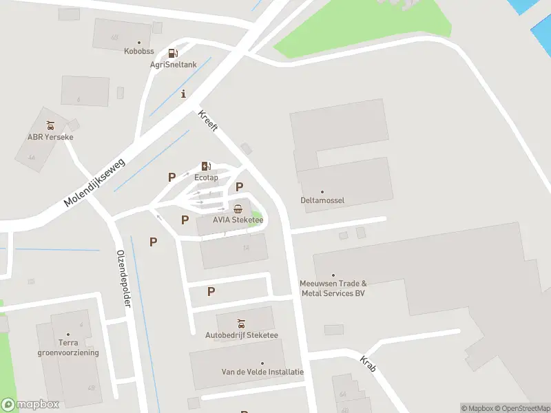 Brandweer met grote spoed naar de Kreeft in Yerseke