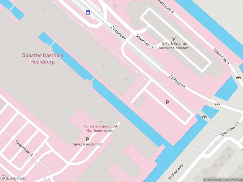 Ambulance met gepaste spoed naar de Spaarnepoort in Hoofddorp