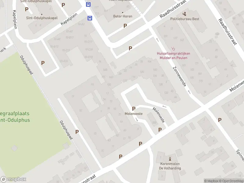 Overlastmelding Molenveste in Best gesloten